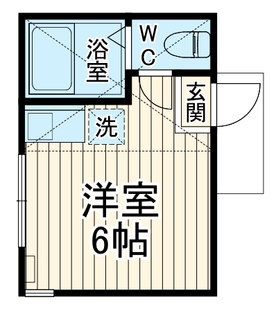 ユナイト丸山アプリコットパフェの間取り