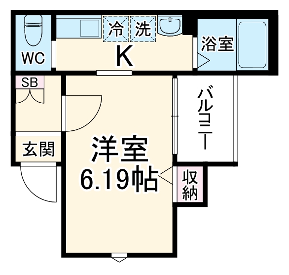 MELDIA上尾の間取り
