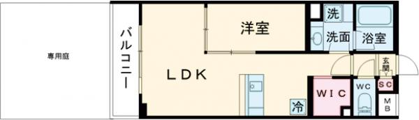 ルーウェ東大泉の間取り
