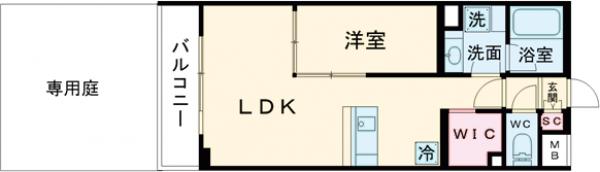 ルーウェ東大泉の間取り