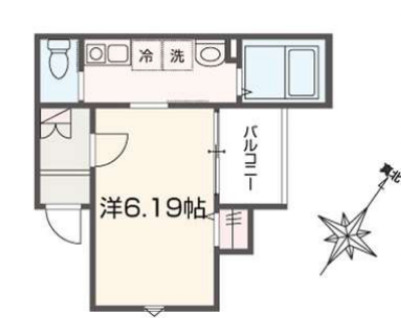MELLAS上尾の間取り