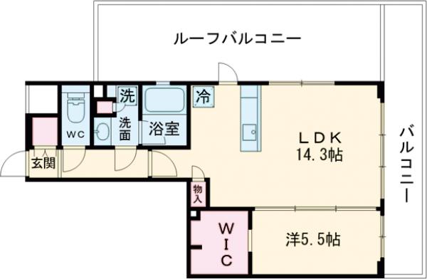 ルーウェ東大泉の間取り