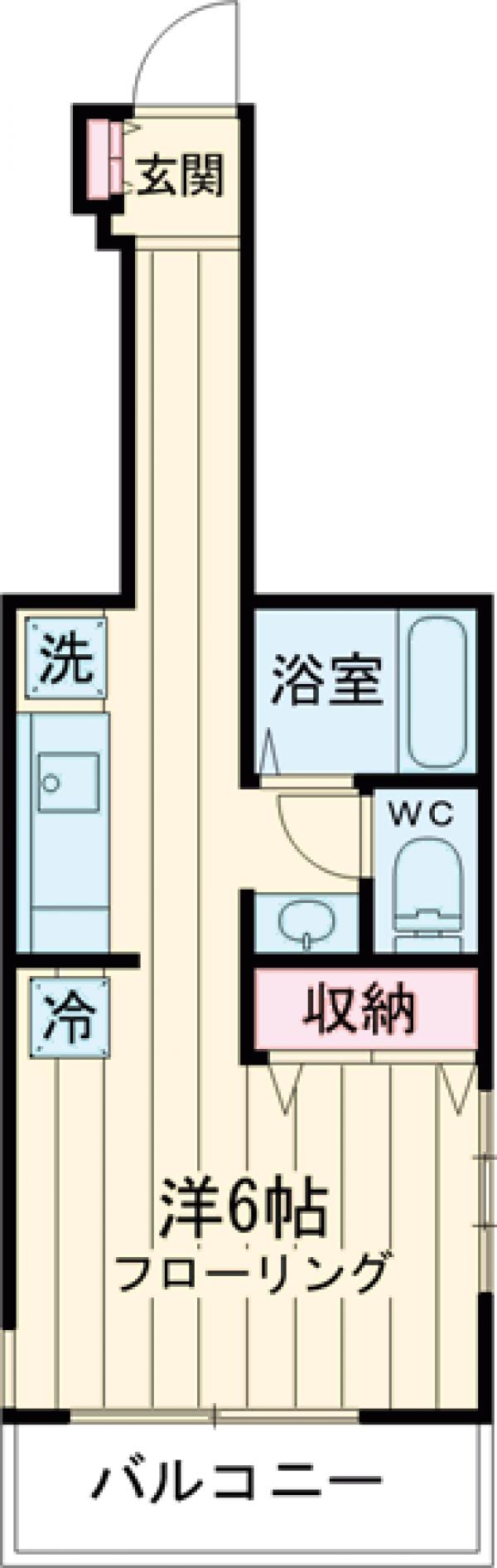 プラム館の間取り