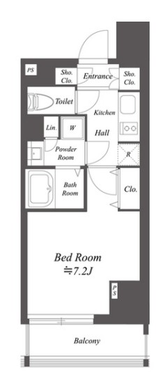 ブランシエスタ北品川の間取り