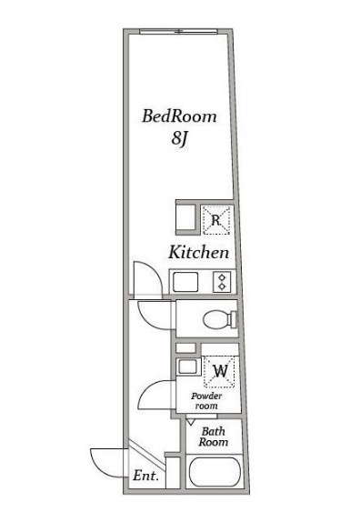 FABRIC大森町の間取り