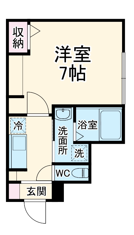 アザーレ・パッシオ藤沢長後の間取り