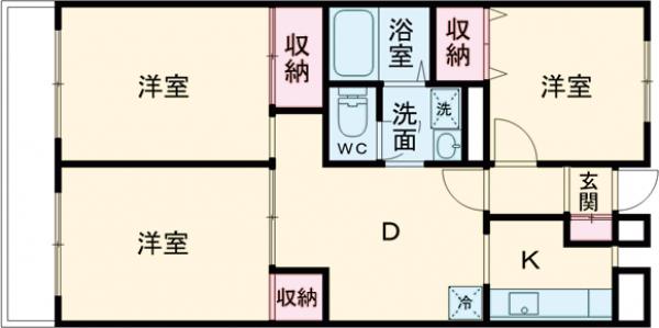 ロイヤルハイツ船堀の間取り