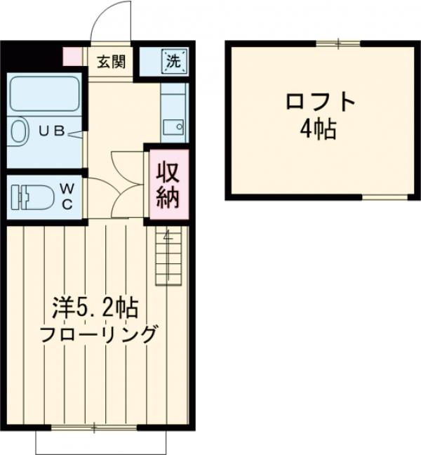 国立ファニーの間取り