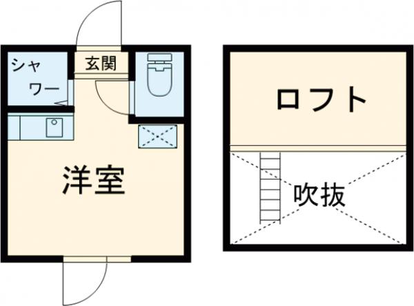 フェリスミラベルの間取り