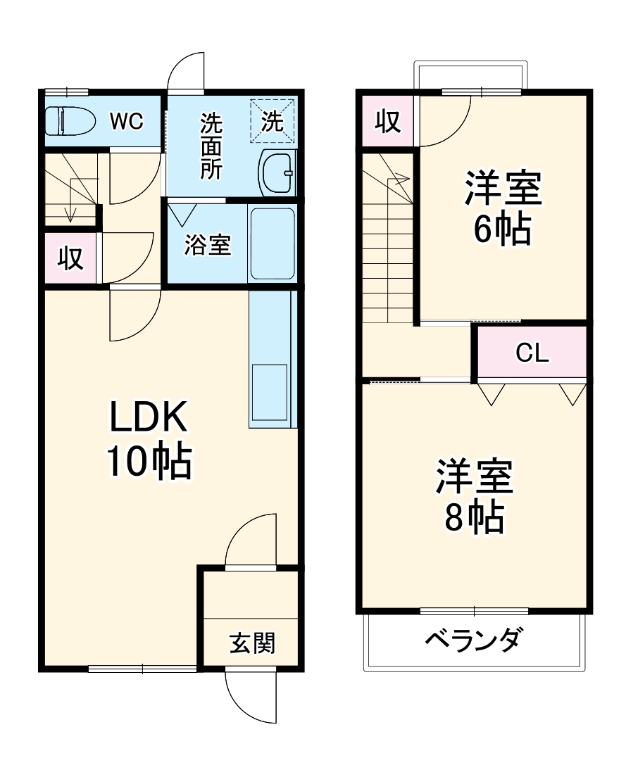 サンビレッジの間取り