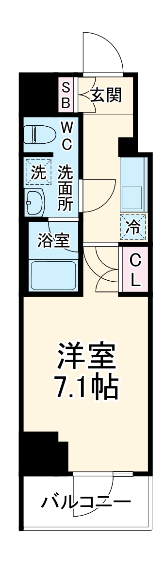GENOVIA平塚Ⅲの間取り