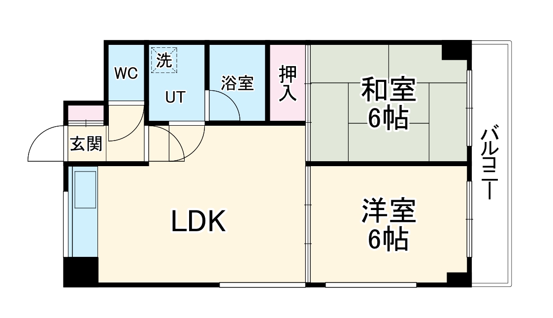 ヴィラエスポアールの間取り