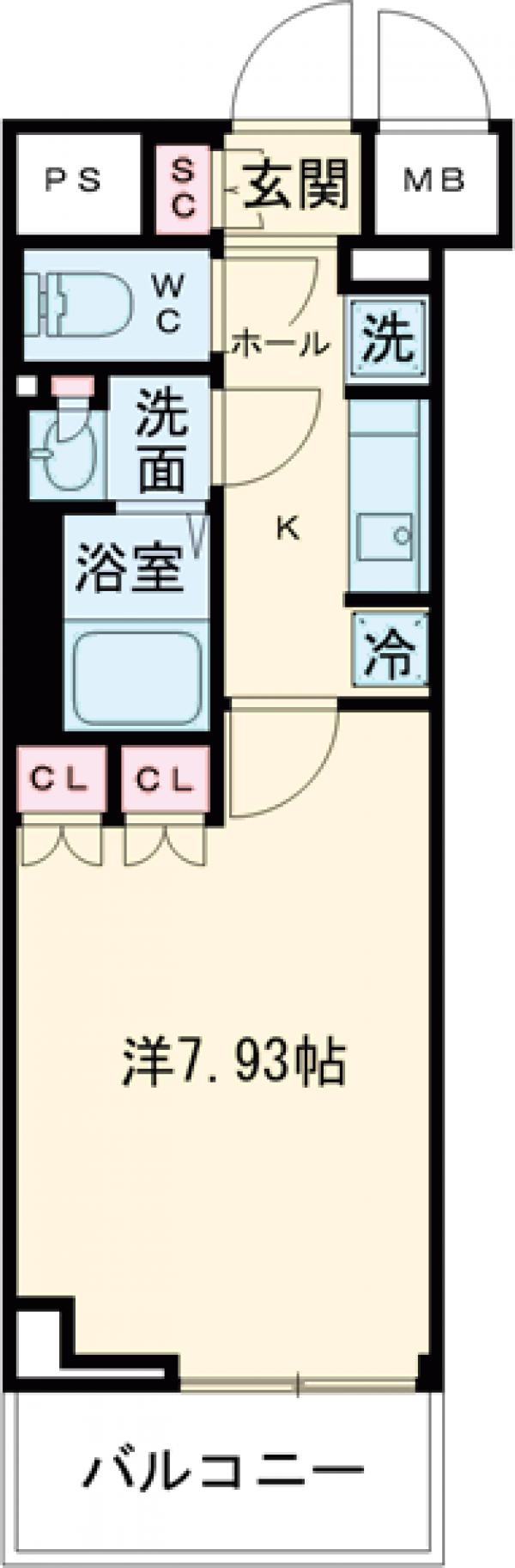 ブランシエスタ荻窪の間取り