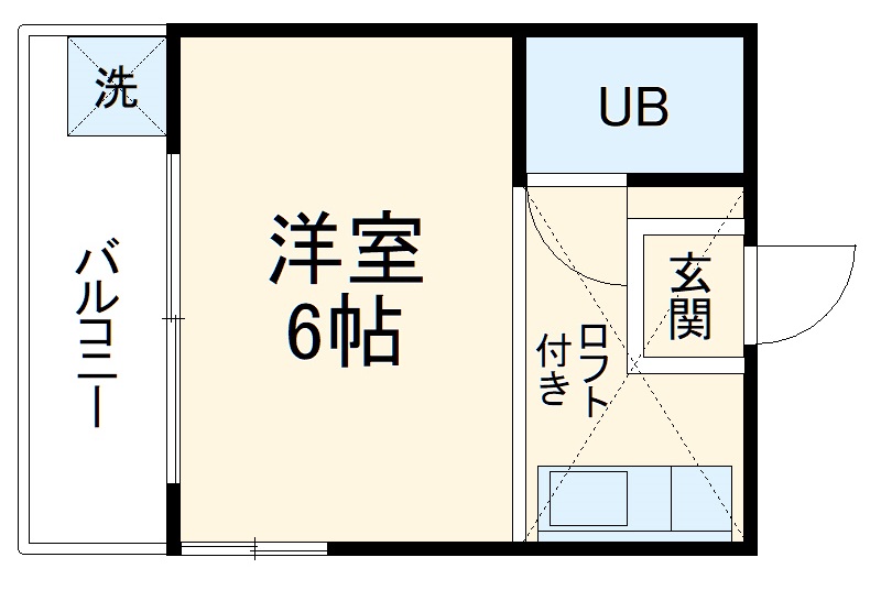 ヒルサイドの間取り