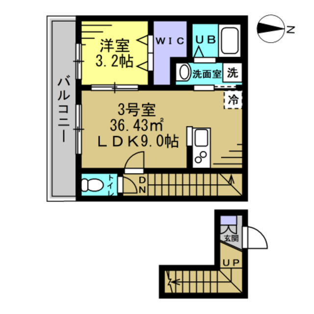 チェリーブルーム豊四季の間取り