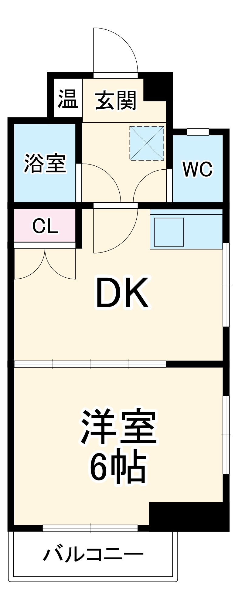 カーサニイミの間取り