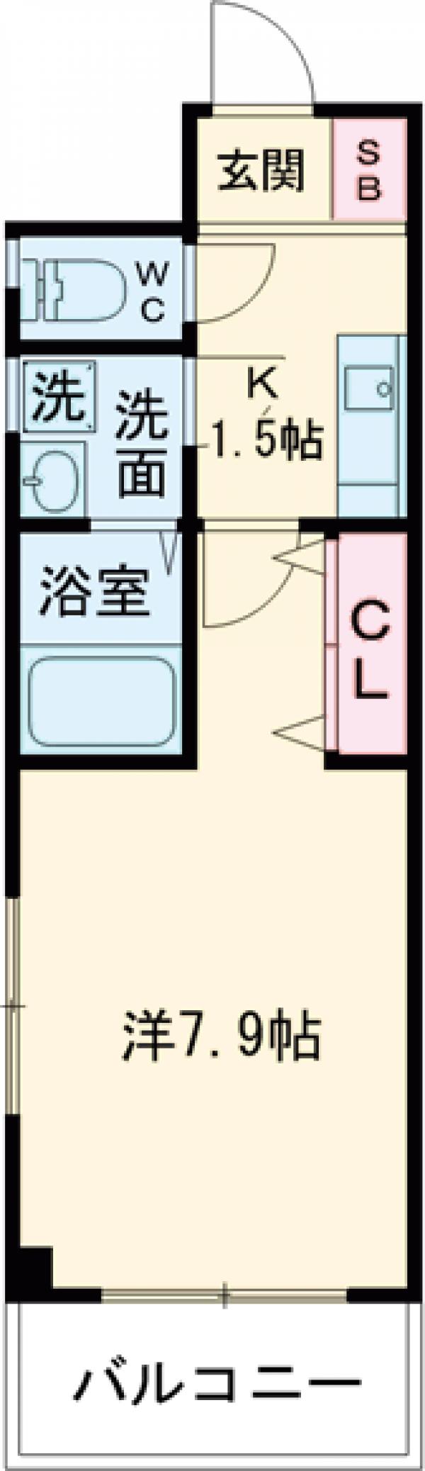 ビラ・エスト・ラートの間取り