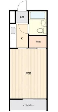 沼袋ハイムの間取り