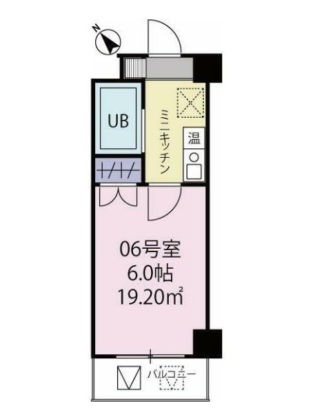 ベルビー川崎の間取り