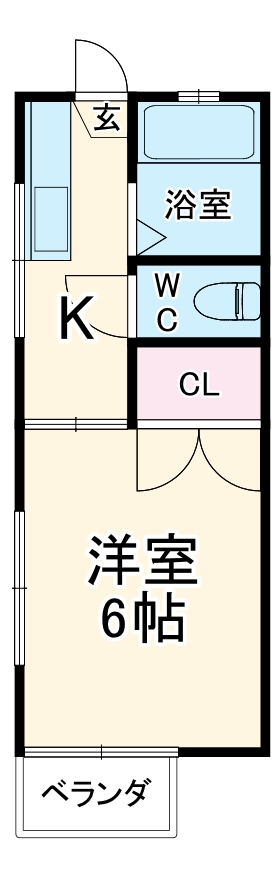 ユーハイツの間取り