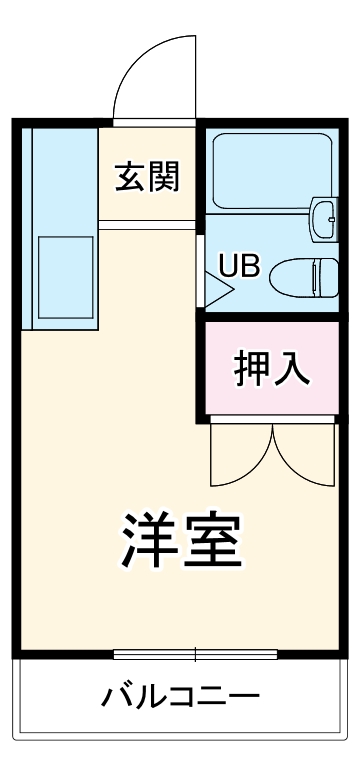 トーシンコーポマツバラの間取り