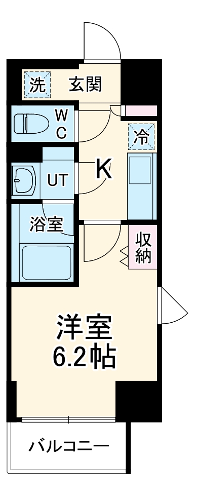 S-FORT鶴見中央の間取り