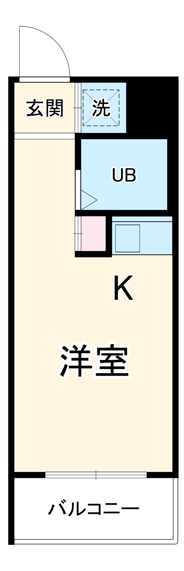 プラザ新川崎の間取り
