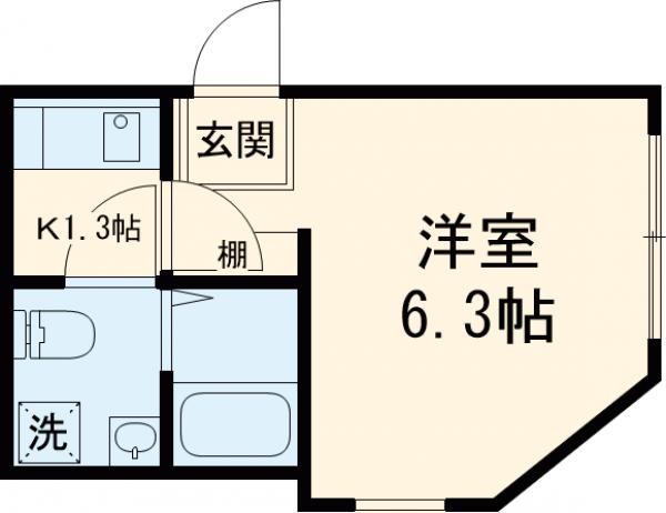 メゾンド・アヴェニール亀有の間取り