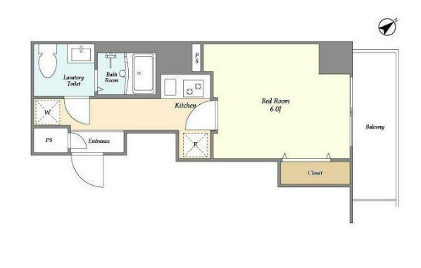 アルファコート蕨5の間取り
