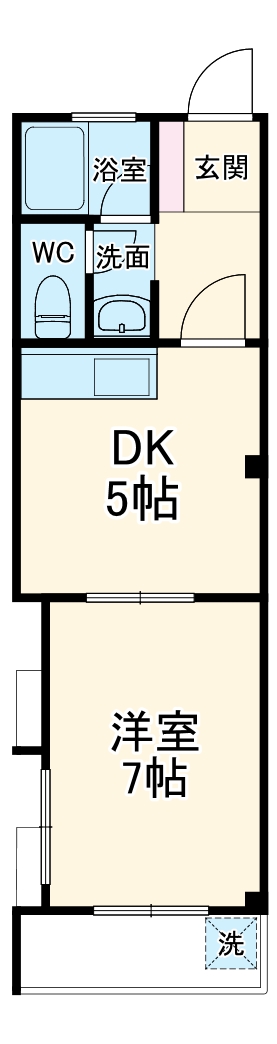大久保ハイツの間取り