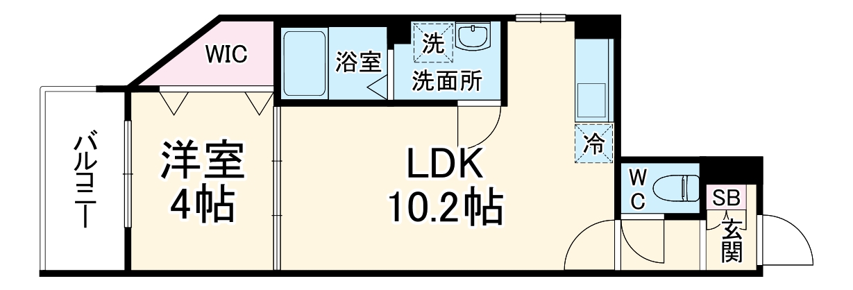 リラフォート津田沼の間取り