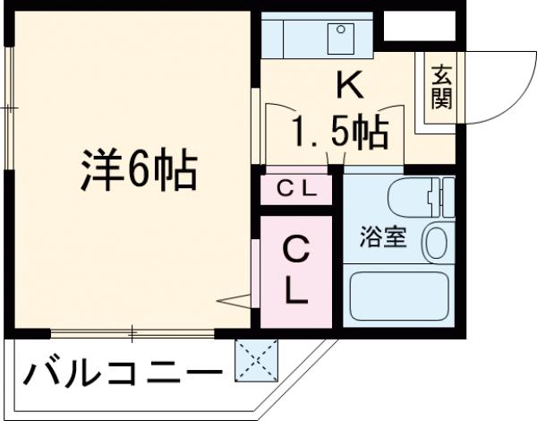 ジュネス荏原の間取り