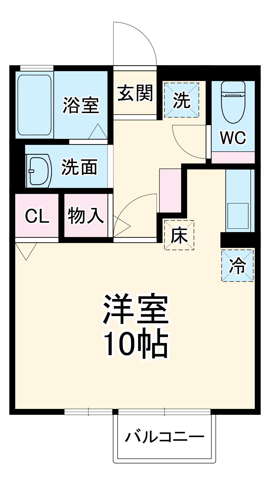 スペース北谷の間取り