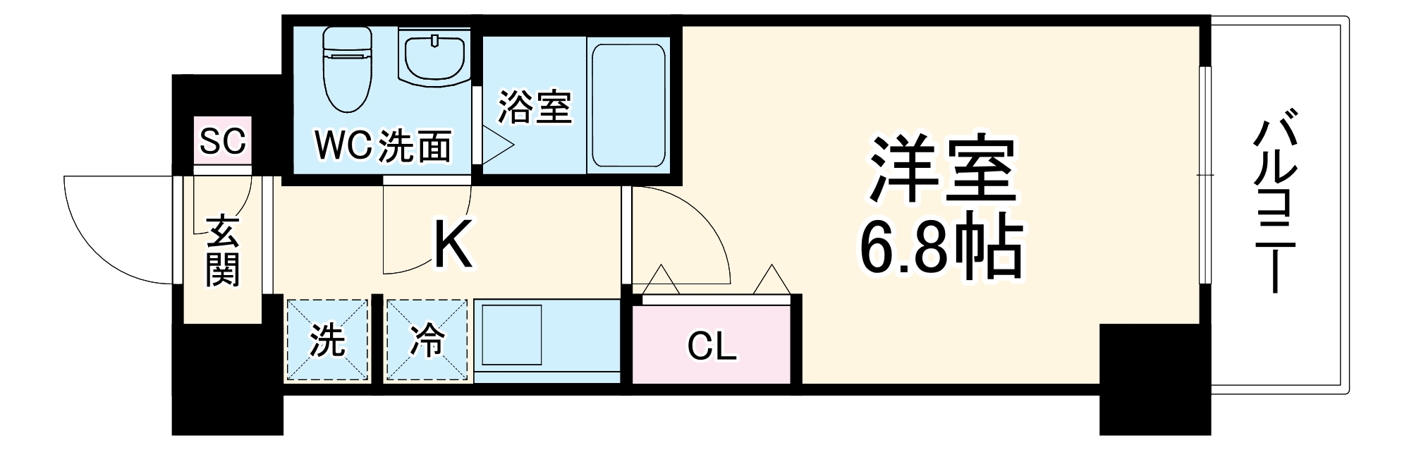 アルファコート川口5の間取り