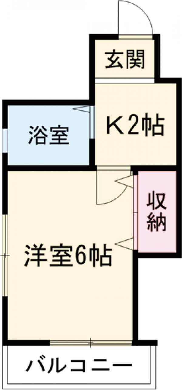 エバーグリーンハイツの間取り