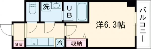 サンフィールド西荻窪・204号室の間取り