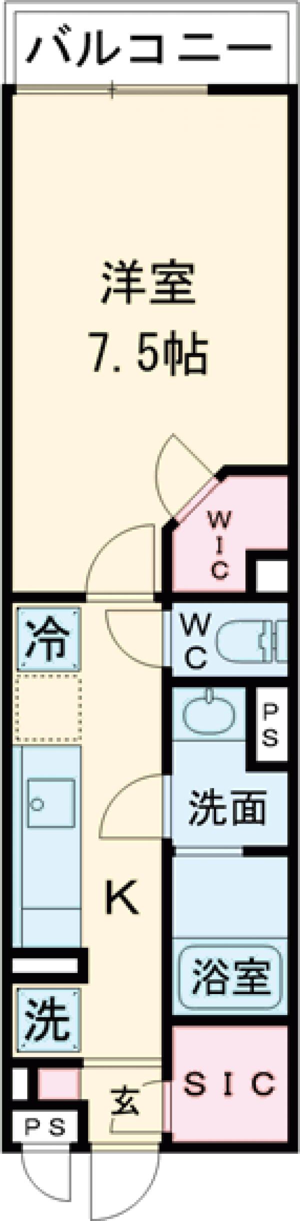 リブリ・エルカーサ亀有の間取り