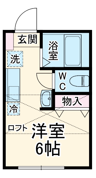 グルーラ仏向町の間取り