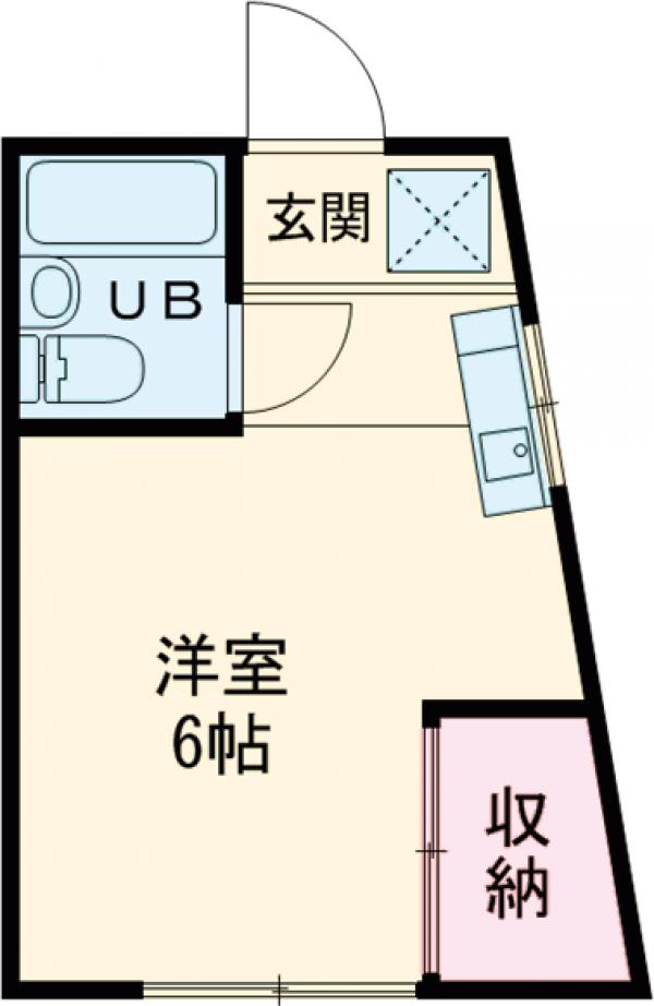 第二小坂荘の間取り