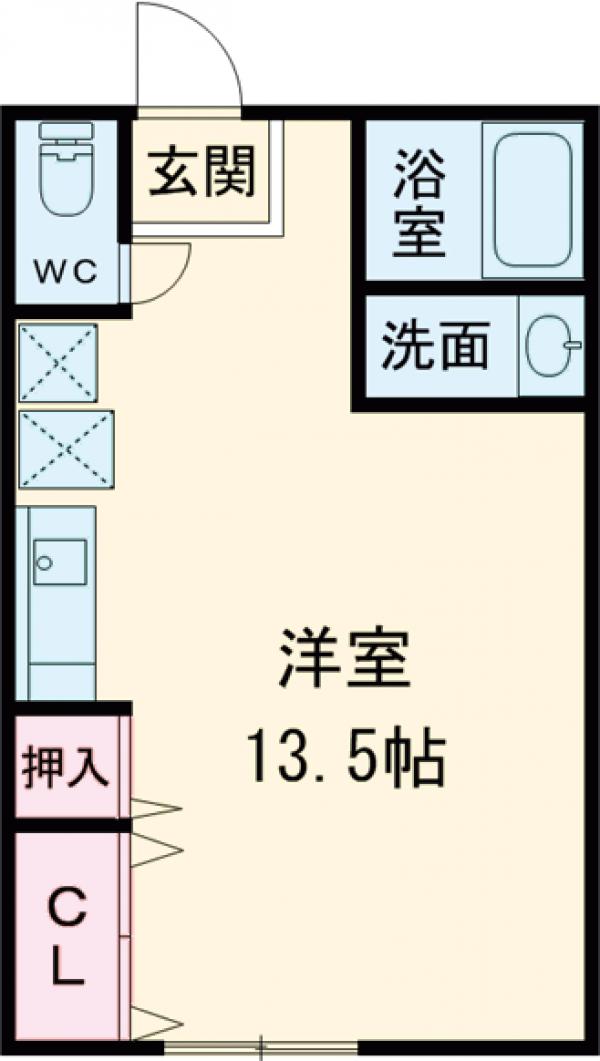 チェリニー国立の間取り