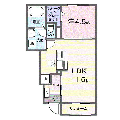 セレニテ東豊田の間取り