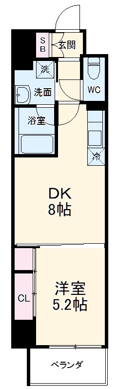 ランドハウスグランドウエストの間取り