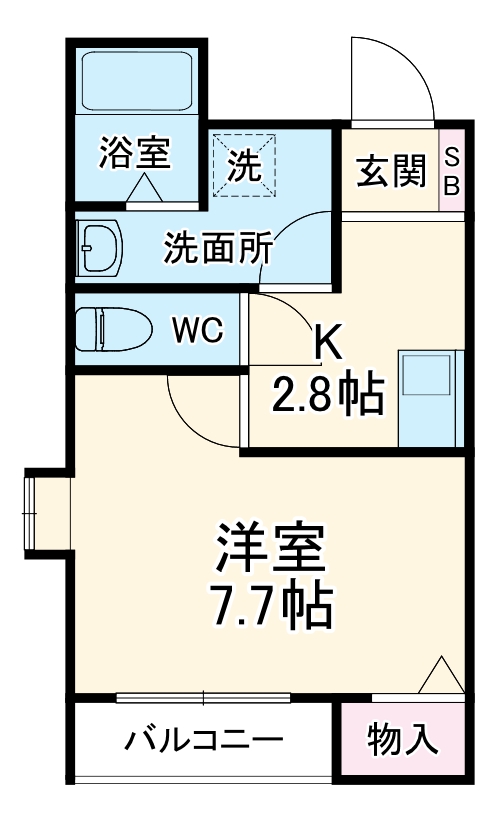 エクセルの間取り