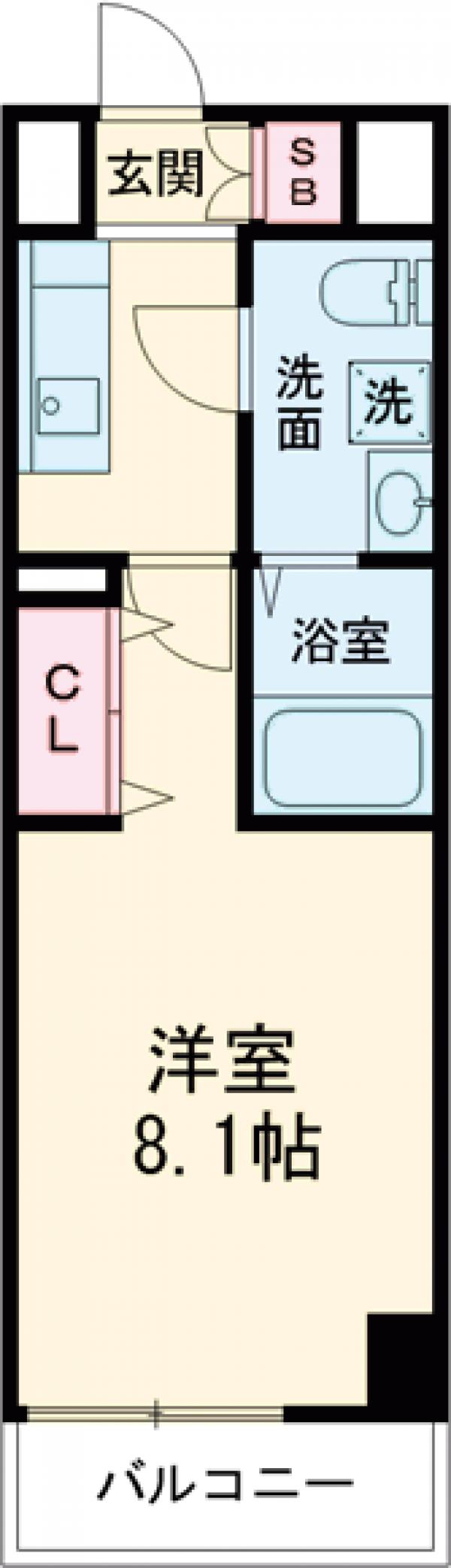 MAXIV江北アレグリアコートの間取り