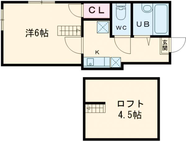 COLONNA MILIAREの間取り