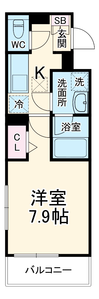 buche津田沼の間取り