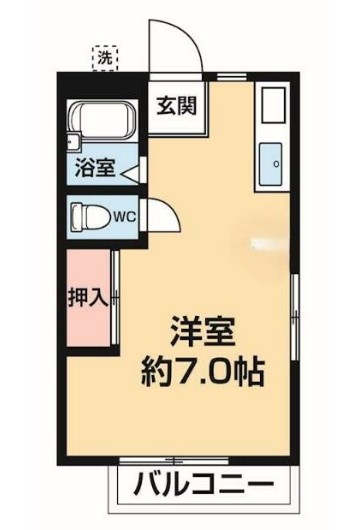 グリーンハイツの間取り