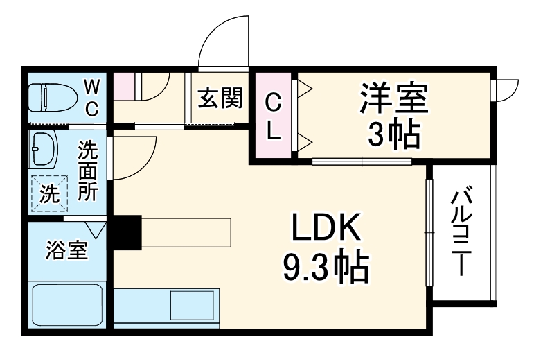 fika黒川の間取り