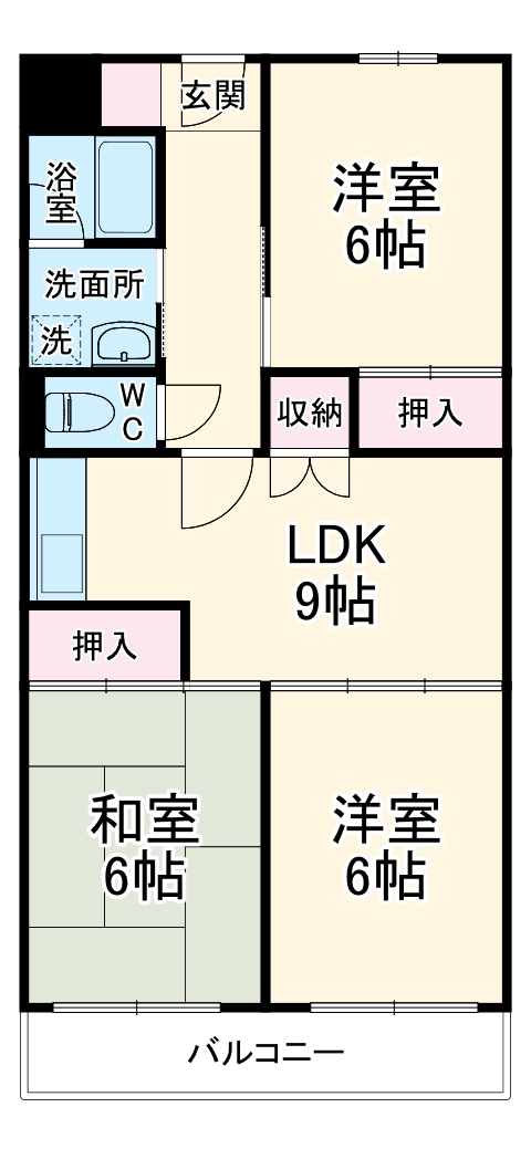 アネックス穂積台の間取り