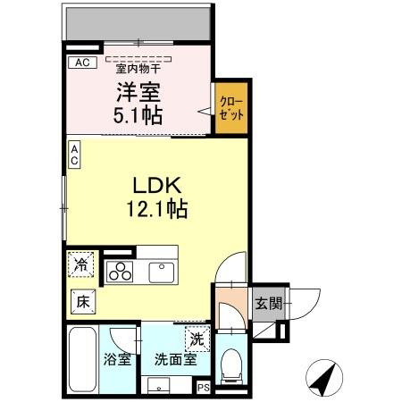 Asset-Court中町の間取り